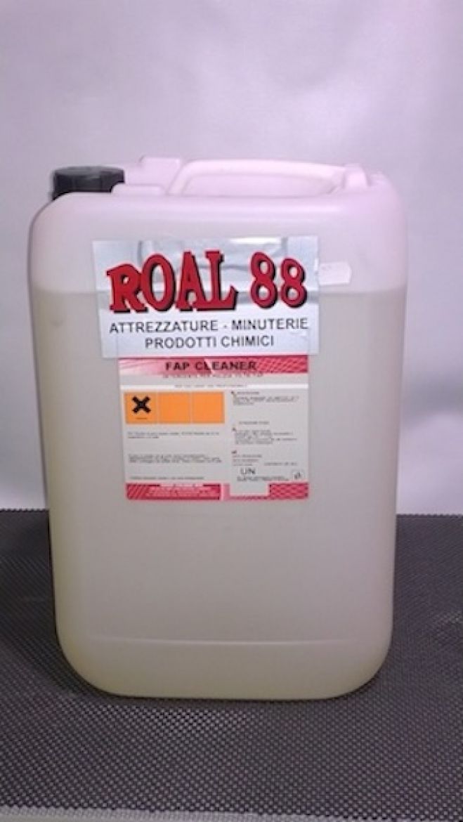 SOLVENTE PER LA PULIZIA DEI FILTRI F.A.P.
